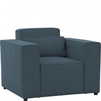 Atpūtas krēsls CASTEL, Okeāna zils